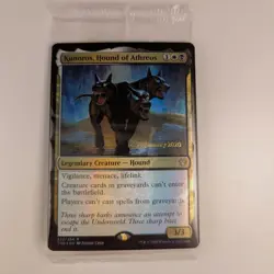 Kunoros, Hound of Athreos - Prerelease Sealed Foil Rare - Theros Beyond Death - Image 1