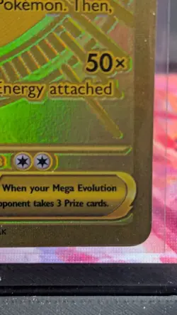 Pokemon Mega Evolutions Mega Gardevoir EX 187/132 Mint Hyper Rare Gold English - Image 5