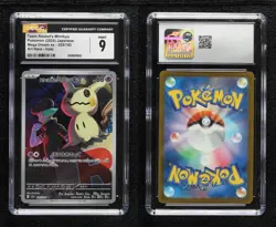Art Rare - Team Rocket's Mimikyu Japanese Pokemon M2A: MEGA Dream ex CGC 9 Mint - Image 3