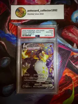 2020 Pokemon Jap Shiny Star V SHINY CHARIZARD VMAX 308/190 SSR PSA 10 GEM MINT - Image 1