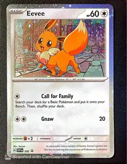EEVEE | SVP200 | Black Star Promo | Destined Rivals | Pokemon TCG - Image 1