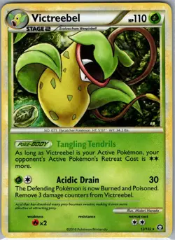 Victreebel 12/102 Holo Triumphant - Pokemon Card - NM - Image 1