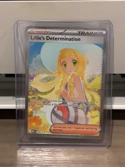 2025 Pokemon Mega Evolution #184/132 Lillie's Determination Special Illustration - Image 1