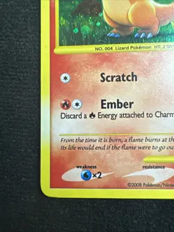 Pokemon TCG Charmander Stormfront Secret Rare 101/100 Holofoil excellent-NM - Image 2