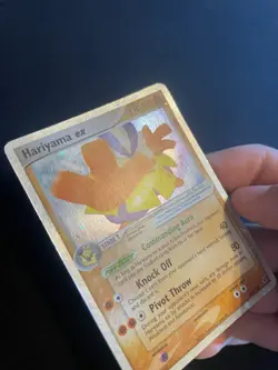 Hariyama ex 100/107 | 2005 Pokemon EX Deoxys Holo | MP - Image 3
