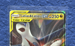 2019 Pokemon Sun Moon Team Up Latias Latios GX Full Art #113/181 NM - Image 3