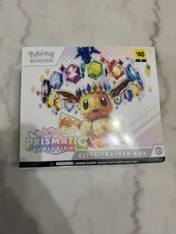 Pokemon Scarlet & Violet Prismatic Evolutions Elite Trainer Box Eevee English - Image 2