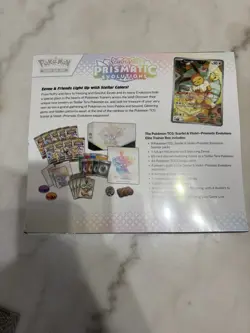 Pokemon Scarlet & Violet Prismatic Evolutions Elite Trainer Box Eevee English - Image 4