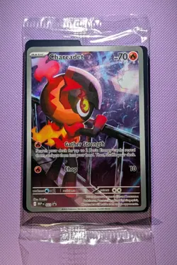 Charcadet 022 Me: Mega Evolution Promo Holo Pokemon TCG (SEALED) - Image 1