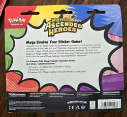 Lot Of 8 Pokemon TCG Ascended Heroes 3 Pack Blister Pack (Gastly & Charmander) - Image 4