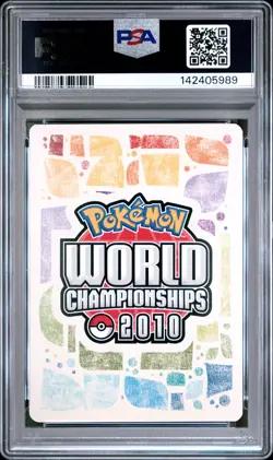 2010 POKEMON WORLD CHAMPIONSHIPS PROMO #145 GARCHOMP C LV.X PSA 8 - Image 2