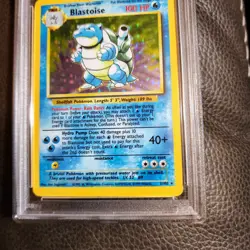 PSA 6 1999 Pokemon Base Set Unlimited Blastoise 2/102 Holo - Image 3