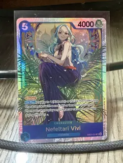 Nefeltari Vivi EB03-024 SR ONE PIECE Heroines Edition English Near Mint - Image 1
