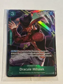 Dracule Mihawk (Illustration Box Vol.4) ST12-003 One Piece Promotion Cards Foil - Image 1