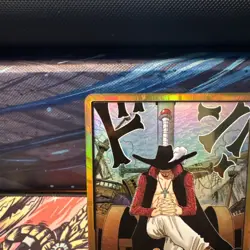 DON!! Card Dracule Mihawk Gold One Piece OP14 The Azure Sea's Seven NM - Image 5