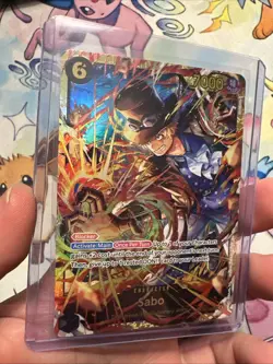 Sabo (120) OP13-120 SEC One Piece Carrying On His Will English NM - Image 1