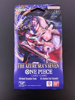 One Piece TCG: The Azure Sea's Seven Sleeved Booster Pack OP-14 English - Image 1