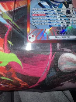 One Piece TCG Koby OP11-001 Leader Alt Art A Fist of Divine Speed English - Image 2