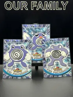 Poliwag Evolition Non Holo Blue Logo 1999 Topps TV Series 1 Pokemon Cards - Image 1