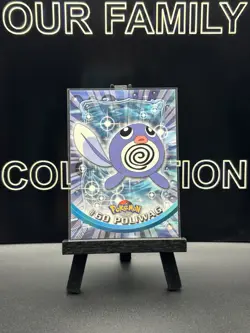 Poliwag Evolition Non Holo Blue Logo 1999 Topps TV Series 1 Pokemon Cards - Image 2