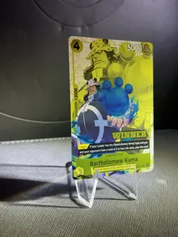 One Piece Bartholomew Kuma (Winner Pack 2025 Vol. 4) - Promotion Cards (OP-PR) - Image 3