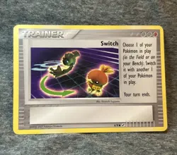 Pokemon Card - Switch Trainer 6/8 - Trading Figure Game Vintage - Image 1
