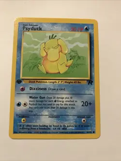 Pokemon TCG Team Rocket #65/82 Psyduck 1st Edition Card - Image 1