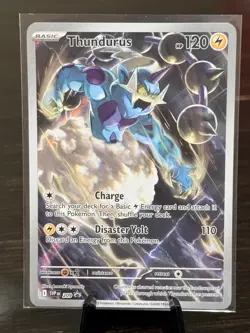 Thunderous 209 Promo Card Scarlet & Violet Black Bolt ETB Pokemon TCG - Image 1