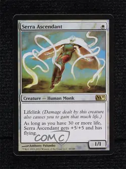 Serra Ascendant Foil Magic: 2011 Core Set #28 2010 - Image 1