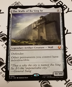 Magic the Gathering - The Walls Of Ba Sing Se - NM condition - Image 1