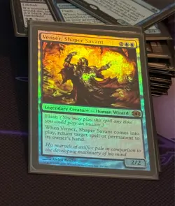 Foil Venser, Shaper Savant NM Future Sight - Image 1