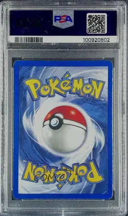 Poliwrath Holo Pokemon Base Set PSA 5 1999 - Image 2