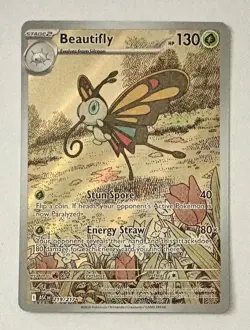 Beautifly 219/217 IR Ascended Heroes Evolution English Pokemon TCG - Image 1