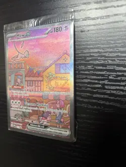 Pokemon TCG Mew ex SVP 053 Scarlet Violet 151 Black Star Promo Card MINT - Image 2
