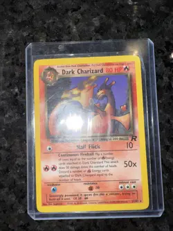 Pokemon 1999-2000 Team Rocket Non Holo Dark Charizard - Image 3