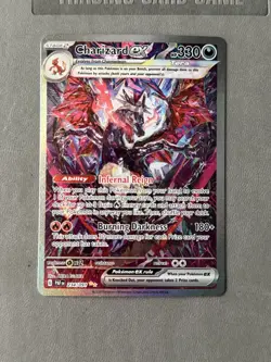 Pokemon Charizard ex 234/091 SV: Paldean Fates Special Illustration Rare - Image 1