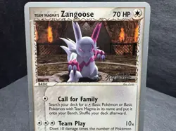 Pokemon TCG Team Magma's Zangoose 23/95 World Championships 2004 - Image 3