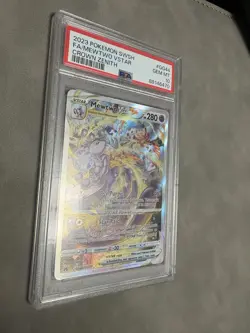 POKEMON CROWN ZENITH #GG44 FULL ART/MEWTWO VSTAR PSA 10 - 2 Scratches On Case - Image 2