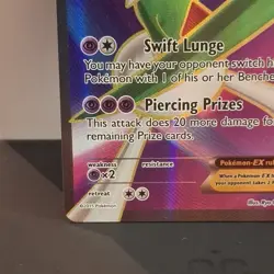 Pokemon Gallade EX Full Art 99/108 Roaring Skies Holo - Image 5