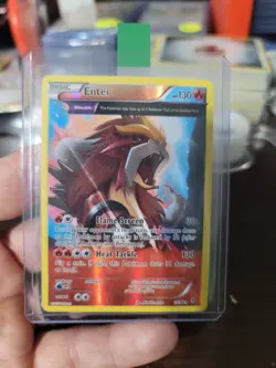 Pokemon Entei 15/98 XY - Ancient Origins Reverse Holo - Image 1