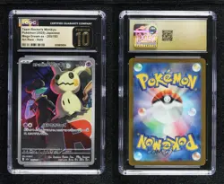 Art Rare - Team Rocket's Mimikyu Japanese Pokemon M2A: MEGA Dream ex CGC 10 - Image 3