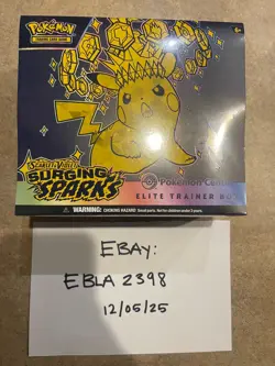 Scarlet and Violet Surging Sparks elite trainer box - Pokemon Center exclusive - Image 1
