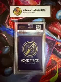 2023 One Piece Japanese NAMI Premium Card Coll Vol 1 OP02-036 SR PSA 10 - Image 2