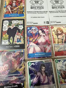 Bundle Lot Of One Piece Trading Card Promo Packs & Cards Sealed See Pictures - Image 2