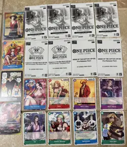 Bundle Lot Of One Piece Trading Card Promo Packs & Cards Sealed See Pictures - Image 3