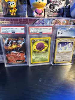 Vintage Pokemon TCG PSA And CGC GRADED Card LOT OF 3 - Image 1