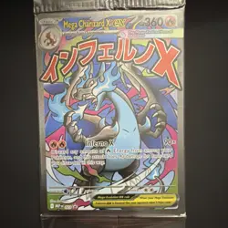 Pokemon Mega Charizard X EX Booster Pack English Collectible Card Game - Image 1