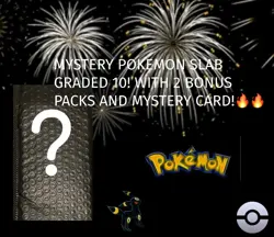 Pokemon Slab Mystery Pack 1X With 2X Bonus Packs And Bonus Mystery Card!🔥🔥💸💸 - Image 1