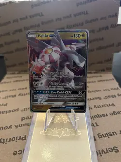 Palkia GX 101/156 Ultra Prism Holo Ultra Rare Pokemon Card Sun & Moon NM - Image 1