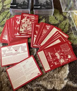 🐺 2X 95/96 Terror Mandibles TCG Cards Sealed Kris Kristoffer A Silver 140+Crd - Image 5